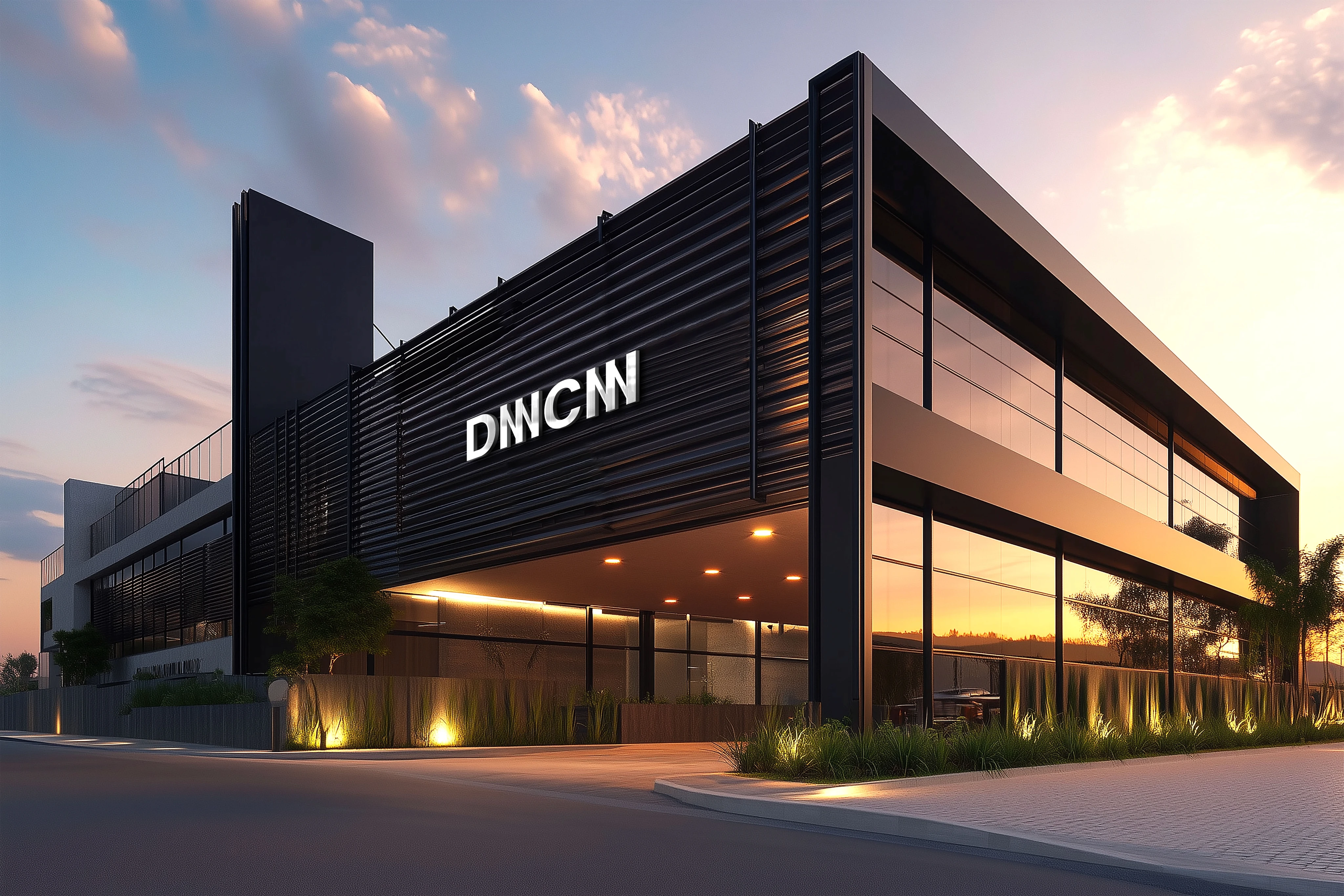 DMCM-branded shipping containers